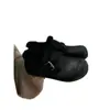 Zapatos Birkenstock de Peluche Retro para Mujer, Otoño/Invierno, Punta Redonda, Correa con Hebilla, Zapatos de Algodón Completamente Cubiertos de Piel, Suela Suave, Cálidos, Para Persona Perezosa, Suela Plana, Exterior