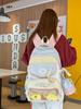 Mochilas de Moda Versátiles de Gran Capacidad para Estudiantes de Secundaria, Estudiantes de Preparatoria y Estudiantes Universitarios, Bolsos de Mano para Estudiantes, Set de Dos Piezas