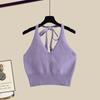 Conjunto de Verão Feminino Plus Size Moda Feminina 2022 Novo Tops que Reduzem a Idade Saia que Cobre a Cintura Conjunto de Três Peças