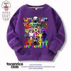 Moletom Infantil Rhythm Box Sprunki Merchandising Musical Roupas 2025 Nova Primavera e Outono Top de Algodão Roupa Infantil 8
