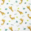 Capa para bolsa de roupas de algodão estampado, malha de algodão classe A para bebês, 300 peças, estampado, dupla face