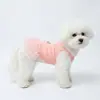 Vestido Fresco Verde de Costilla para Princesa Mascota con Diseño de Anillo para Correa, Gasa Transpirable y Esponjosa para Gatos y Perros para Salidas de Verano