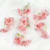Simulación de tres pequeñas orquídeas, accesorios de decoración DIY para el hogar, flores falsas, pequeñas horquillas de viento fresco, accesorios de flores