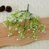 Al por mayor Estilo Coreano 7 Tenedores Milanés Fruta Gipsofila Flor Simulada Decoración Hogar Boda Planta Verde Flor Artificial