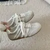 Zapatos Blancos Estilo Coreano 2026 Primavera/Otoño Nuevos Delgados Casuales Retro Zapatos Forrest Gump Suela Suave Cómodos Transpirables Zapatos para Mujer