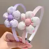 Accesorios para el Cabello de Niñas, Lindas Diademas de Flores, Herramienta para Recoger el Cabello de Niñas Pequeñas, Diadema Antideslizante y que no Aprieta