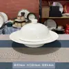 Lz Estilo Escandinavo Cuenco de Arroz de Plumas Blancas, Sombrero de Bambú, Cuenco para Fideos, Tazón para Sopa, Plato Llano, Plato Hondo, Plato para Bistec, Plato para Postre, Vaso de Agua, Taza