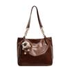 Bolso para Mujer Gran Capacidad 2024 Nuevo Invierno Bolso de Hombro de Gama Alta Estudiante Clase Viajero Bolso Tote