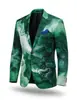 Nueva Chaqueta de Traje a Cuadros de Fila Única con Dos Botones de Comercio Exterior Transfronterizo para Hombre, Parte Superior de Traje Casual Ajustada para Hombre