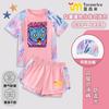 Traje de baño para Niñas Kpop Hunter Witch Group 2025 Nuevo Dividido Caricatura Manga Corta Shorts Traje de Baño Moderno