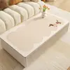 Mantel de Mesa de Cuero de Silicona 2025, Mantel de Mesa Lujoso y de Gama Alta, Impermeable, Resistente al Aceite, Fácil de Limpiar, Resistente al Calor, Resistente a Altas Temperaturas para Mesa de Café