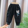 Frete Grátis Calça para Bebê Menina Calça de Moletom 2025 Primavera e Outono Nova Calça de Primavera Infantil Para Meninas de 3 Anos Calça Coreana 1
