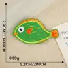 Parche de Agujero con Logo Bordado Duoku Listo para Usar Animal Marino Dibujos Animados Bordados Pegatinas Joyería DIY Accesorios para Ropa Pegatinas de Tela