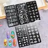 Suministro Transfronterizo de Juegos de Placas de Estampado para Uñas, Plantillas DIY de Transferencia para Uñas, Venta al por Mayor de Fabricantes