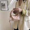 Nuevo Estilo Chino Estilo Nacional Bolso Dumpling Crema Pastelera Moda Combinable Bolso de Mujer Nicho Bandolera de Un Hombro Bolso Pequeño Portátil