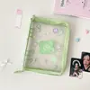 Hisocutea5 Álbum de Fotos de Folhas Soltas Estrela 5 Estrelas Álbum de Armazenamento Fotográfico de Quatro Grades para Estudantes Álbum de Cartões Fotográficos Estrela 3 Polegadas