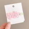 Grampo de Cabelo com Laço, Exclusivo Grampo Bico de Pato Dopamina, Lindo Grampo para Franja Lateral, Grampo Doce de Alta Qualidade Estilo Coreano