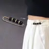 Pantalones hebilla elástica cintura de pantalones cambio pequeño artefacto pin fijado ropa correa anti-luz pantalones hebilla de cintura ajustable broche