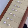 Brincos de Prata 925 Yinjia Mais Vendidos com Pérola Branca Australiana Design de Nicho Sensação de Alto Padrão Brincos Românticos Franceses