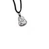 Colgante de Buda de la Risa de Plata Pura 999, Diseño Sólido, Cadena para Clavícula de Estilo Chino de Nicho, Nuevo Collar de Plata Pura Estilo Chino