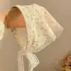 Pañuelo de Encaje Estilo Pastoral Francés para Mujer 2026 Nuevo Pañuelo Triangular Cinta para el Cabello Verano Delgada Cinta para el Cabello Cinta para el Cabello Tocado