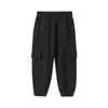 Calça Cargo Infantil 2026 Nova Primavera e Outono Calças Casuais para Meninos, Calças Largas Modernas para Crianças Maiores, Calças Jogger Esportivas Transfronteiriças