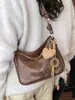 Bolso para Axila de Mujer 2026 Nuevo de Moda Otoño Retro Nicho Moda Bolso de Hombro Único Cruzado Bolso Cubo de Gran Capacidad