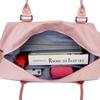 Bolsa de Viaje para Mujer Portátil Ligera Almacenamiento Estilo Coreano Corta Distancia Gran Capacidad Bolsa de Equipaje de Viaje