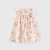 Vestido de menina 2024 Verão Novo Vestido Fofo de Menina Pequeno Qinglong Roupas Roupas Infantis