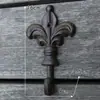 Gancho Retro de Hierro Fundido para Exteriores Gancho para Abrigos y Sombreros Gancho Decorativo de Pared para Puerta Entrada Trasera