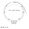 Tobillera de Plata de Ley S925 Chapada con Símbolo de Infinito Versátil de Verano para Mujer, Tobillera de Zirconia con Diseño de Nicho de Alta Gama Regalo para Novia