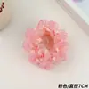 Goma para el pelo de encaje, nuevo scrunchie de malla esponjosa estilo bosque, accesorio para el pelo de hada, banda elástica elegante, tocado de encaje