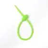 Abraçadeira de Silicone Roda de Cabos Fita Enroladora de Cabo Chaveiro Cabo de Dados Cabo de Escritório Pingente de Caixa Surpresa