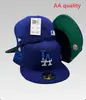 Novo Boné da Liga de Baseball Aa Yankees Dodgers Casual Não Ajustável Boné de Sol com Aba Reta Boné Bordado Tamanho