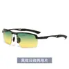 Novos Óculos Óculos de Sol Metal Óculos de Sol Dirigindo Polarizado Lentes de Dirigir Masculinas Mudança de Cor Anti-UV Masculino 25
