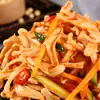 Tiras de Tofu Vegetariano a Base de Soya, Productos de Soya Sin Gránulos de Sal, Productos Secos, Especialidad de Shandong, Carne de Proteína Artificial Sin Gránulos de Sal, Productos de Soya