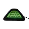 Luz de Navegação Triangular Universal para Carro, Luz de Freio LED de Alto Brilho Modificada, Lanterna Traseira Piscante, Luz de Cruzeiro, Anti-Colisão Traseira