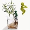Estrutura de suporte para planta transfronteiriça Little Man Plant Propagation Buddy Decoração de plástico Cultivo Fixação de estrutura