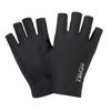 Guantes de medio dedo de seda de hielo para hombre y mujer, para deportes de equitación, fitness, elásticos, cómodos y con protección solar.