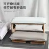 Almofada de Mão Dobrável Estilo Japonês para Manicure Pode Segurar Lâmpada de Fototerapia Aspirador Simples Três Pares Ferramenta de Almofada de Mão Ajustável em Altura Alta e Baixa