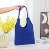 Bolsa de feltro atacado simples conveniente criativa bolsa de feltro bolsa de ombro de feltro presente de casamento bolsa de armazenamento