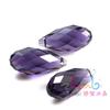10*20 Furo Horizontal Tridimensional Gota d'Água Pequeno Acessório Pingente Joias Materiais de Iluminação Contas de Vidro Cristal