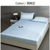Lençol de Elástico de Seda de Gelo Refrescante de Verão Peça Única 2026 Novo Modelo Cobre-leito Cama de Solteiro 180cmx200cm Protetor de Colchão