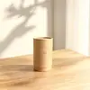 Contenedor cilíndrico de papel kraft con tapa y base del fabricante para té y aceites esenciales, tubo de papel redondo sellado, tubo de papel, empaque de regalo, caja universal