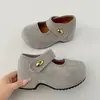 Zapatos de plataforma Birkenstock estilo retro francés para mujer, nueva colección de otoño 2026, versátiles con vestidos, zapatos planos Mary Jane de suela suave