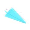 Mangas Pasteleras Reutilizables de Silicona Tpu Azul de 10 pulgadas para Decoración con Crema de Pastel, Especiales para Hornear
