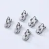 Acessórios de ouvido DIY feitos à mão de moda personalizada clipe de triângulo de aço inoxidável sem furo na orelha acessórios de clipe de orelha brincos atacado