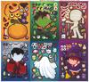 CM2304014 Horror Halloween Anime Infantil Dibujos Animados Vampiro Calabaza Rompecabezas Puzzle Cuenta Manual Pegatina DIY