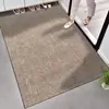 Tapete simples para entrada, pode ser cortado no tamanho, adequado para cozinha doméstica, antiderrapante, resistente à sujeira, absorvente de água, tapete de entrada