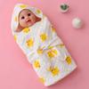 Manta Envolvente para Bebé de Gasa de Algodón Puro de Seis Capas, Manta Envolvente para Recién Nacido Grado A Materno e Infantil, Venta al por Mayor de Fábrica, Gaoyang Hailong Textile